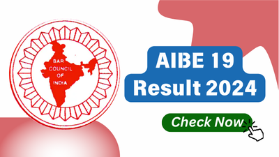 AIBE 19 Result 2024