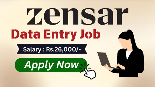 Data Entry Job Hiring in Zensar